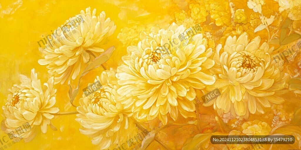 工筆杭白菊