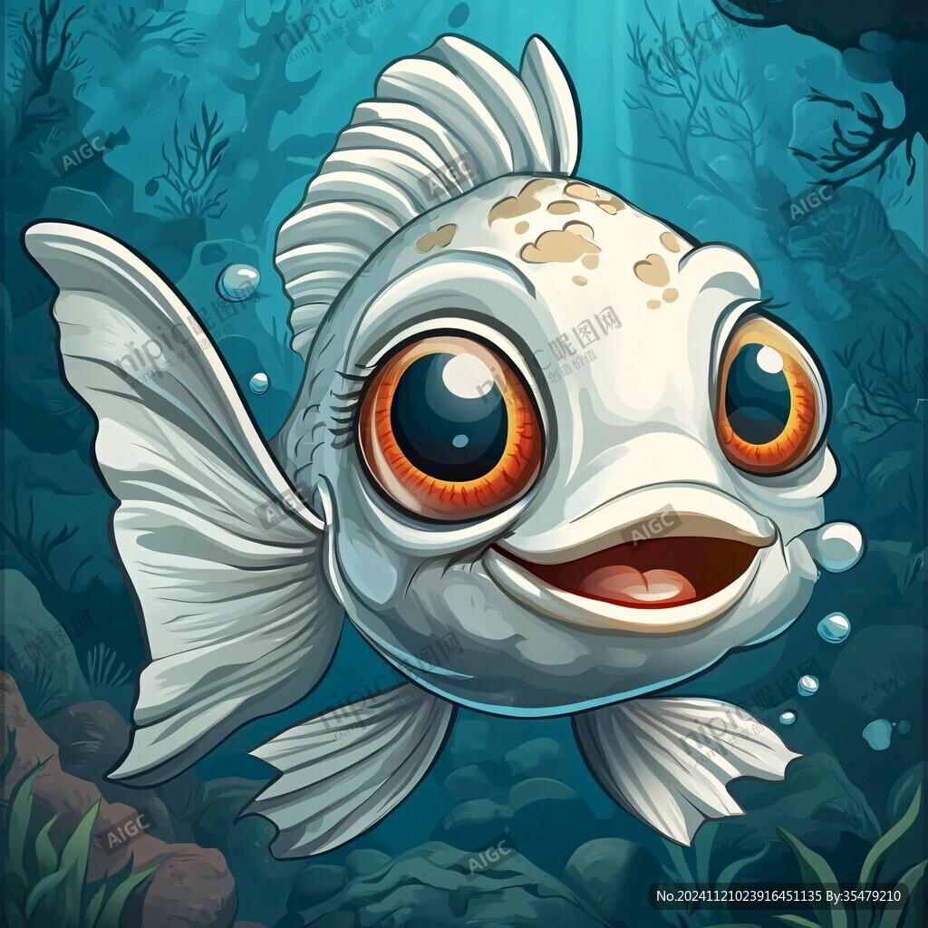 q版卡通魚