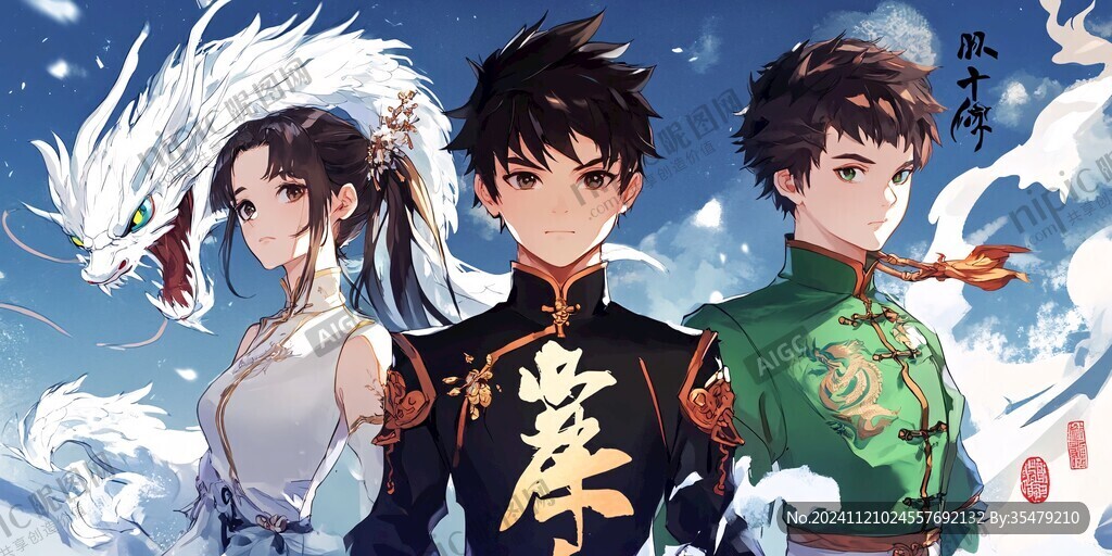 龍的傳人少年