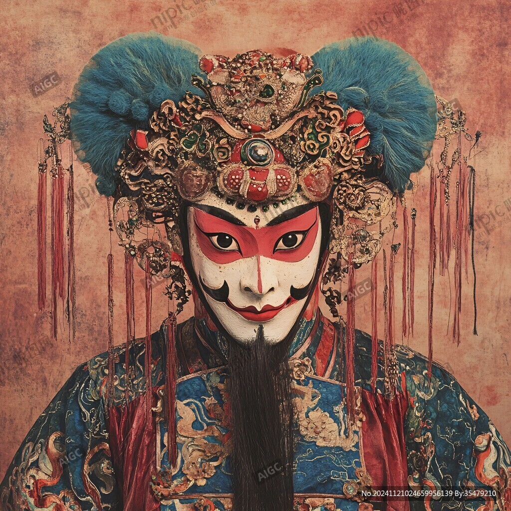 戲劇人物服飾妝容