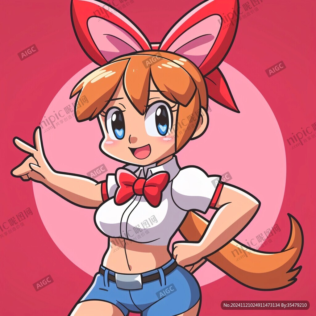 小兔子擬人形象