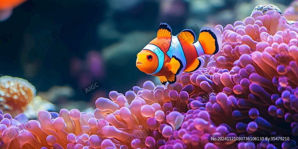 海底魚小丑魚
