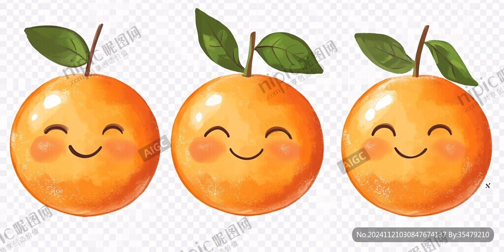粑粑柑插畫