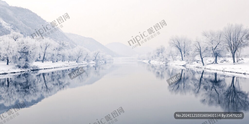 大九湖冬天