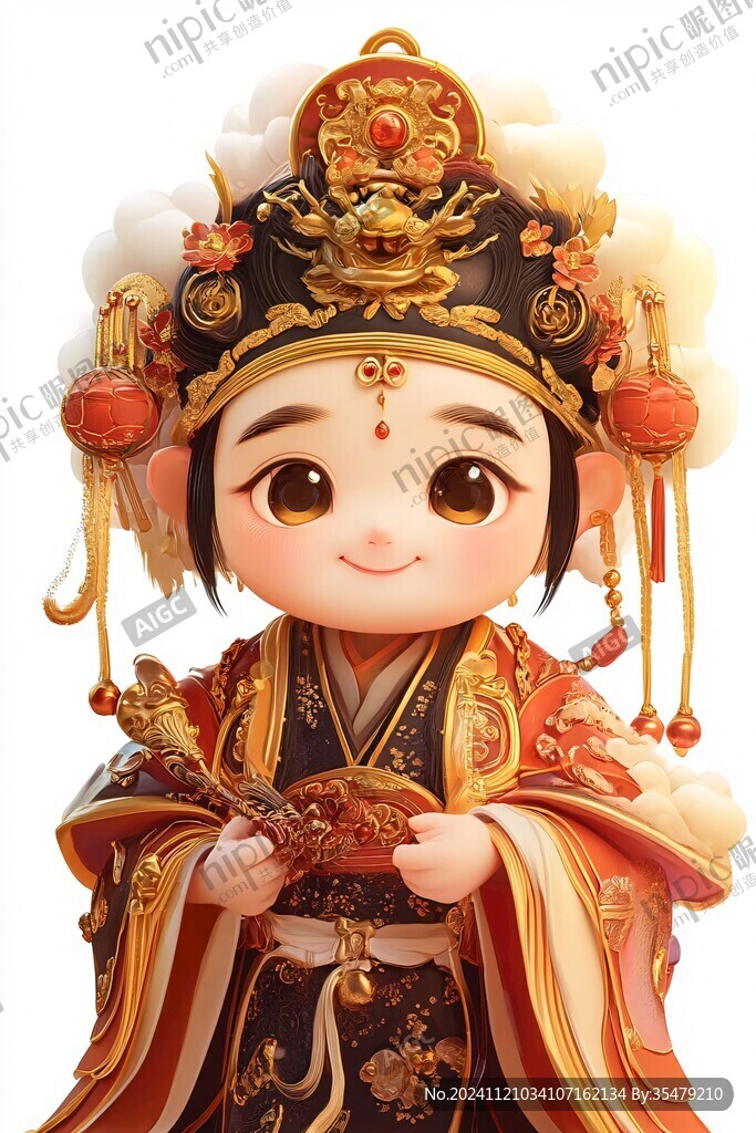 全原創(chuàng)卡通喜神人物