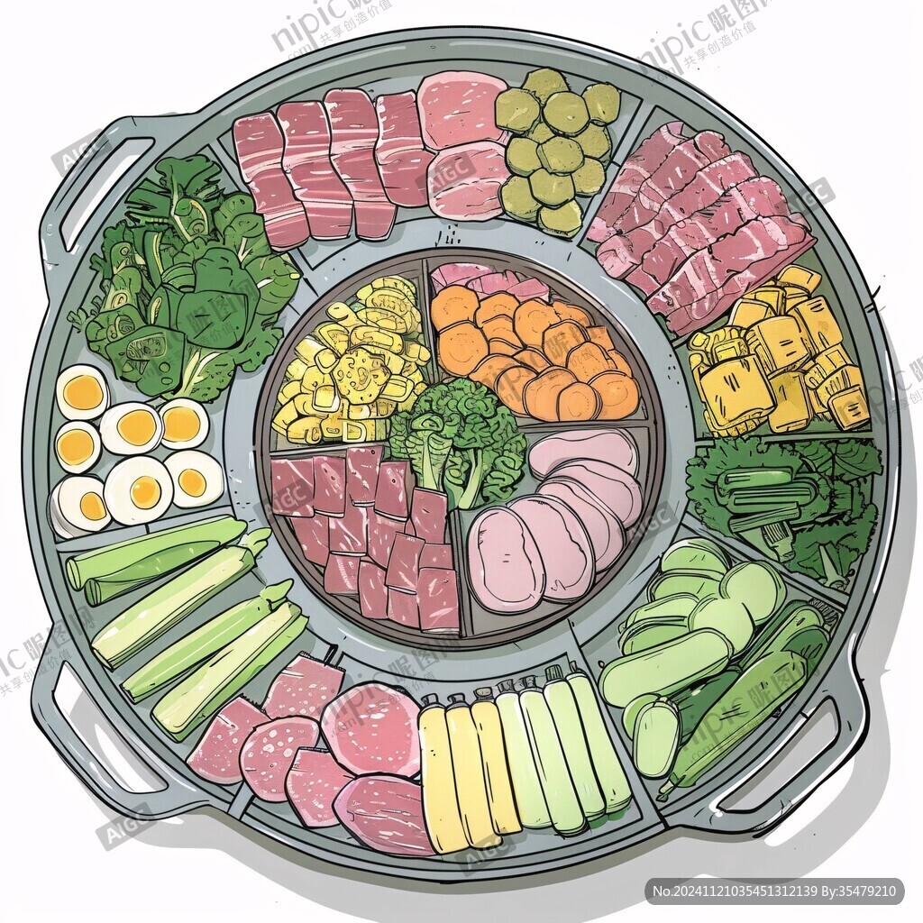 插畫火鍋