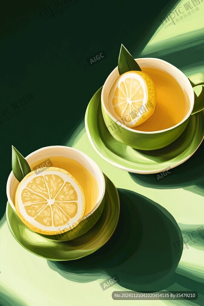 檸檬茶設(shè)計(jì)素材