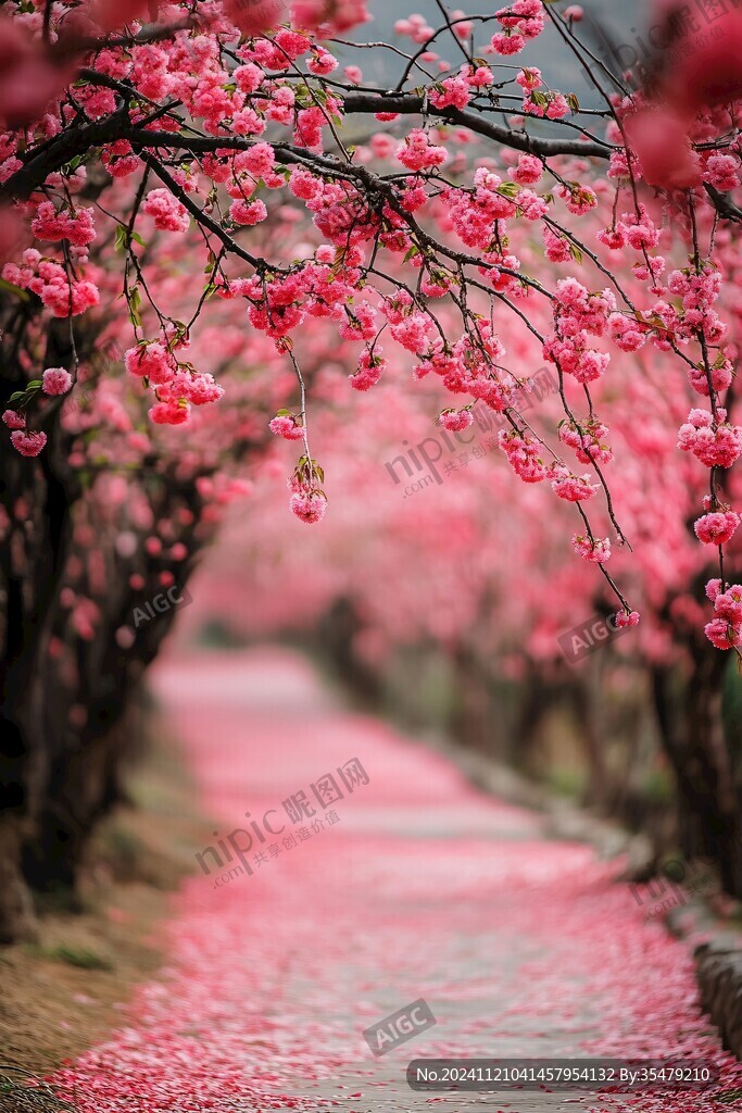 唯美賞花小道