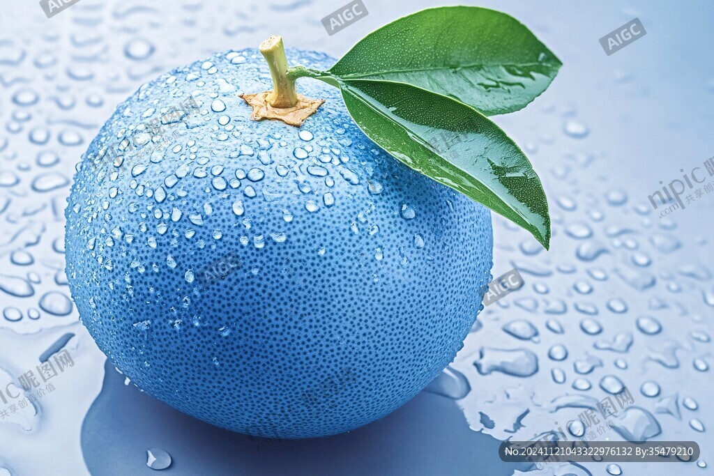 藍(lán)色水珠