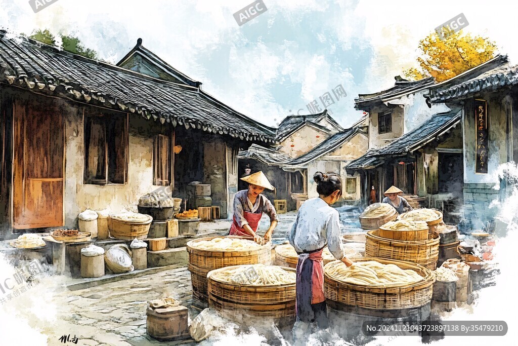 豆腐坊插畫