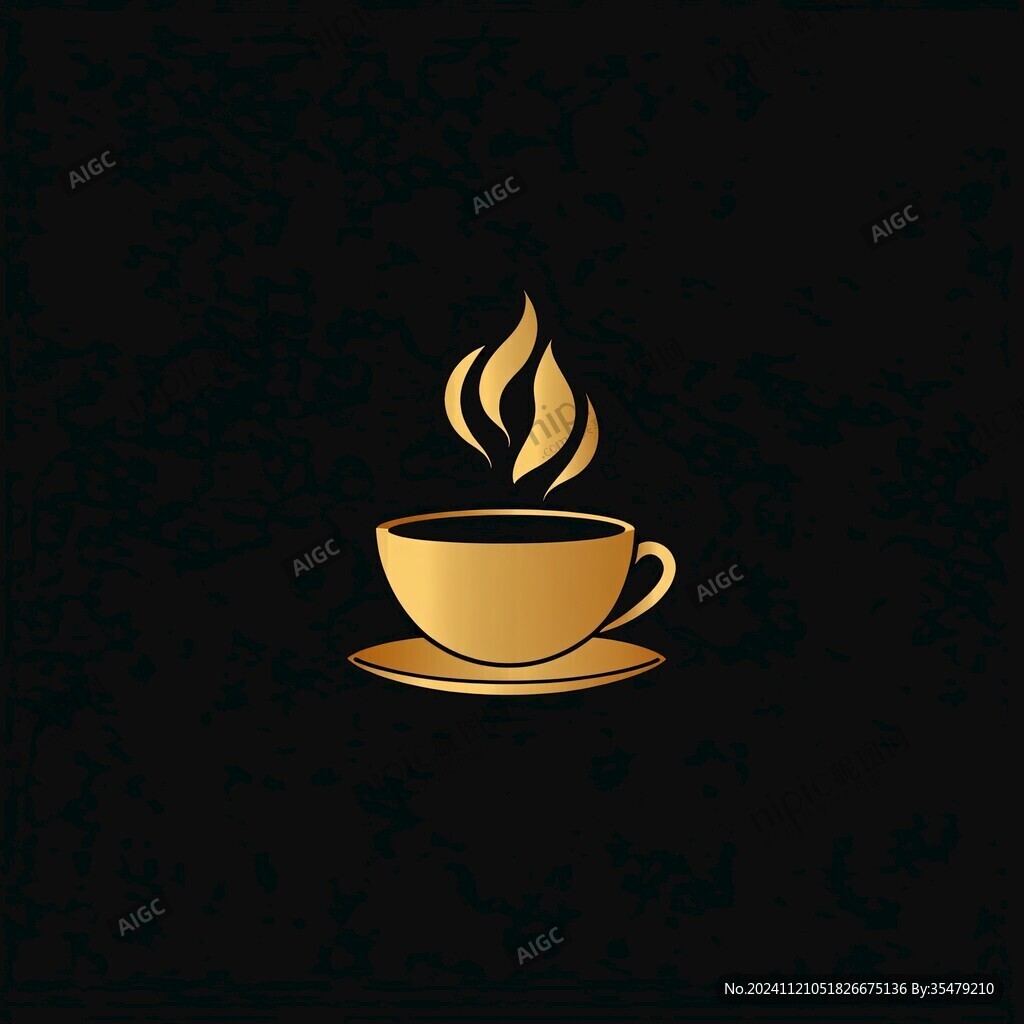 咖啡杯茶杯logo