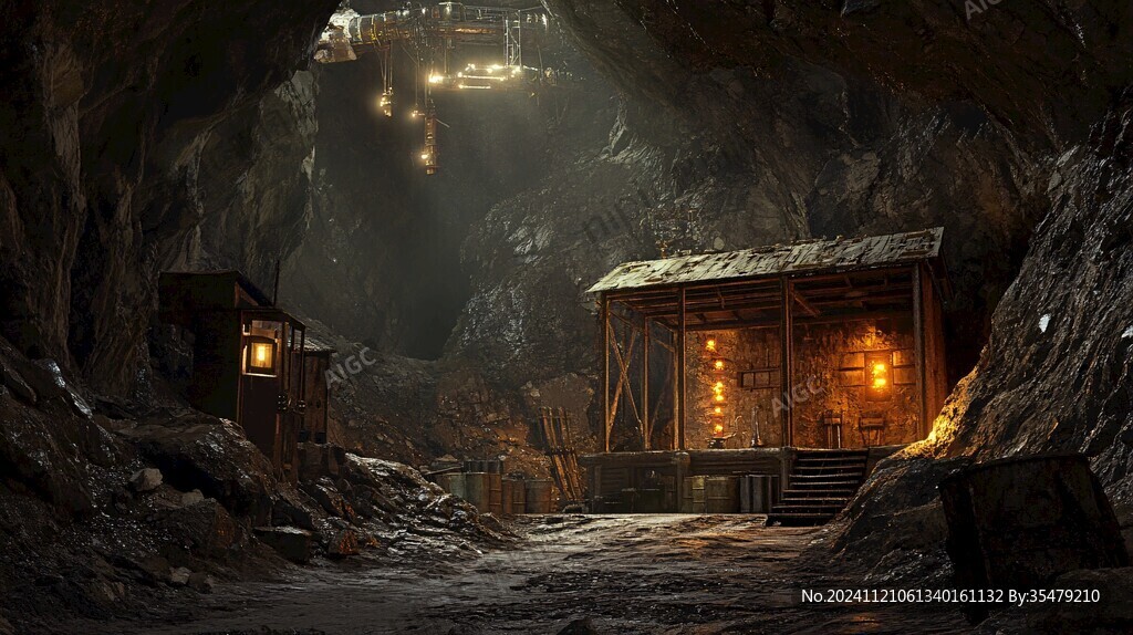 古代人類山洞場景還原