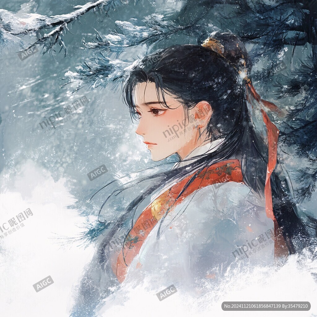 古風(fēng)少年插畫