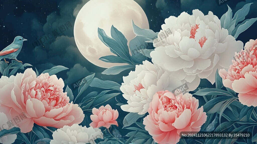 牡丹月夜