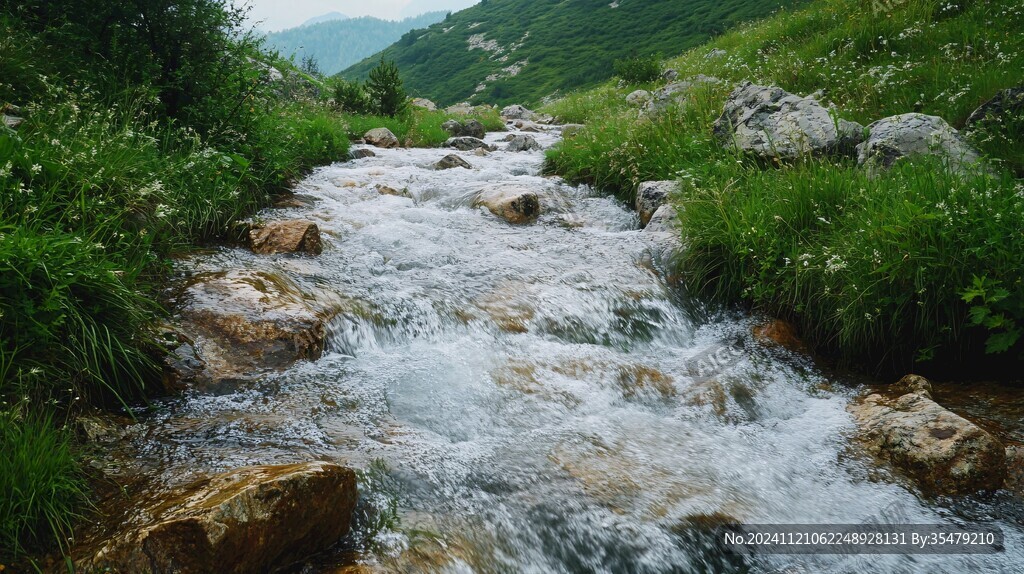 山野流水