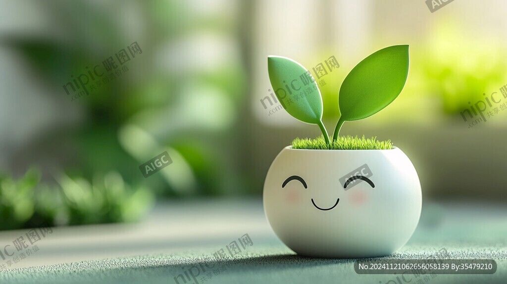 笑臉小盆栽