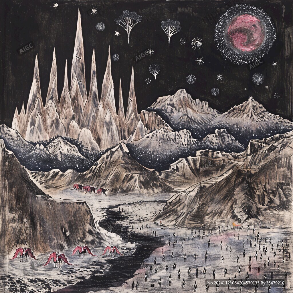 科幻題材插畫