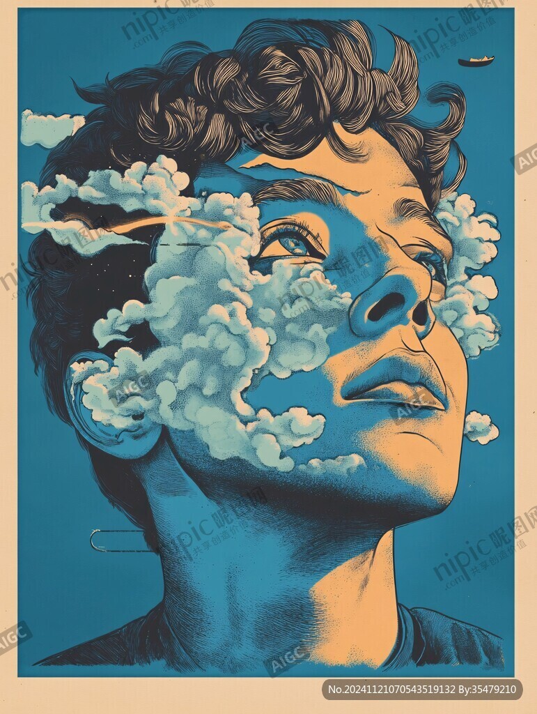 蒸汽波海報