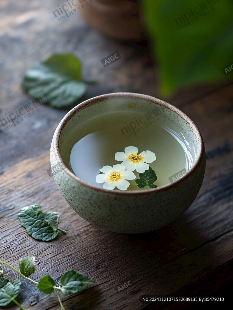 意境連花茶杯