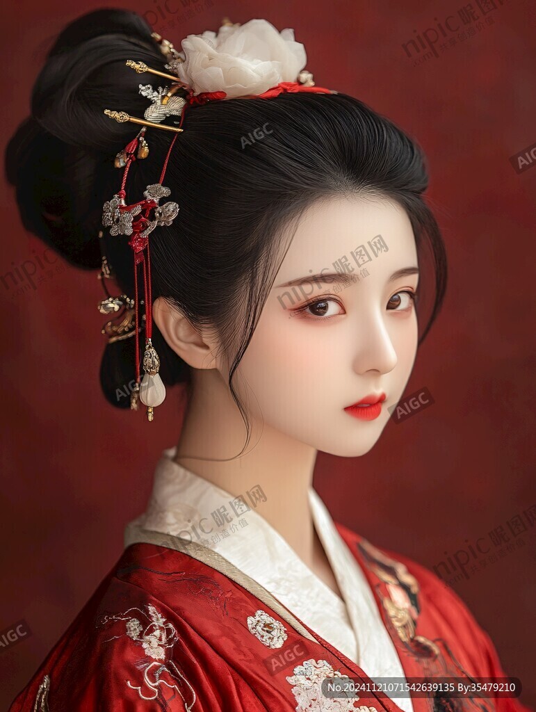 簪面