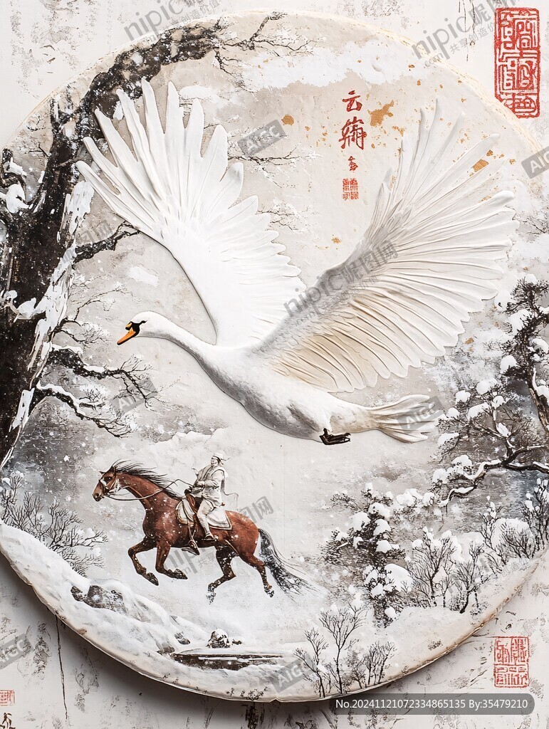 瑞鶴同春