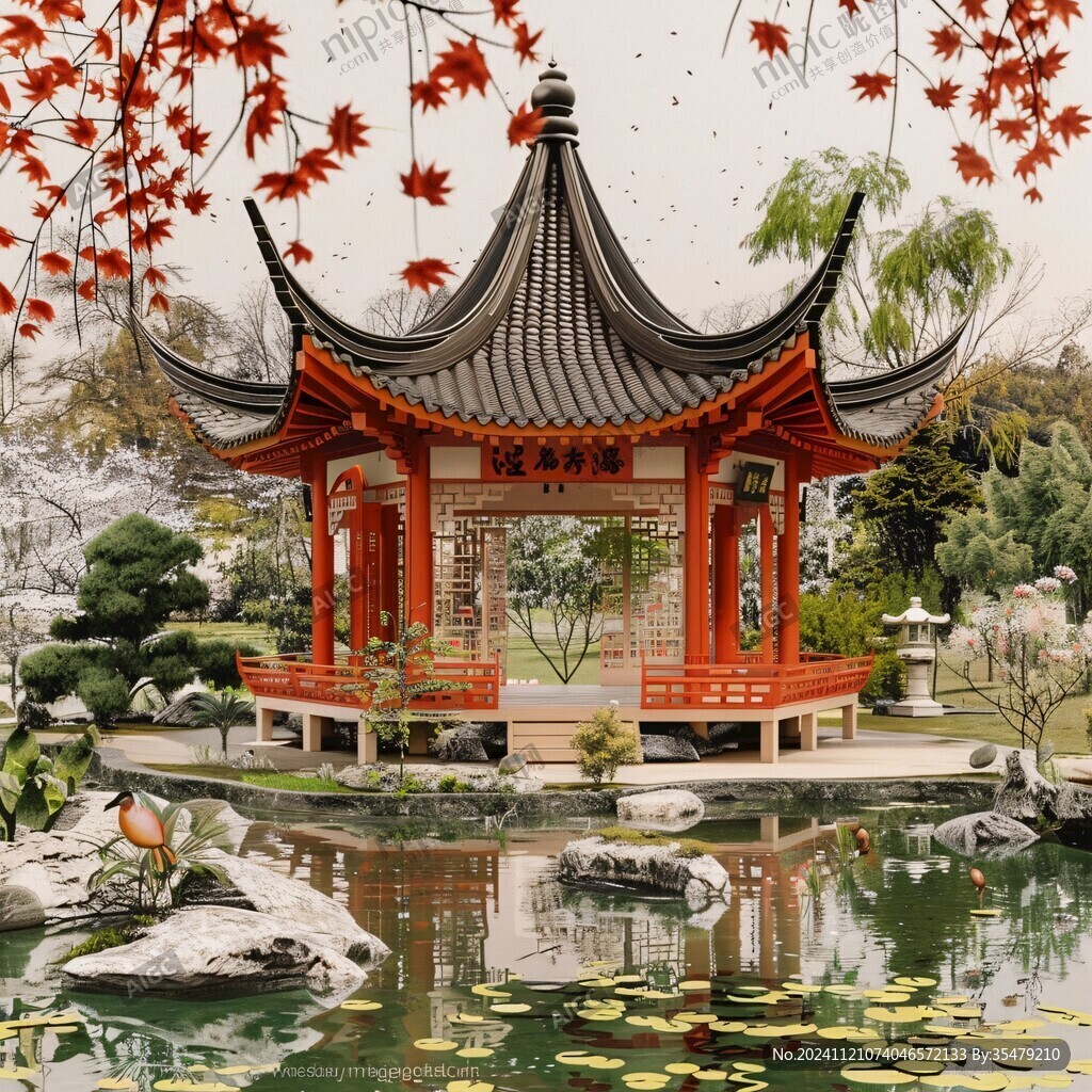 亭子古建園林景觀花園