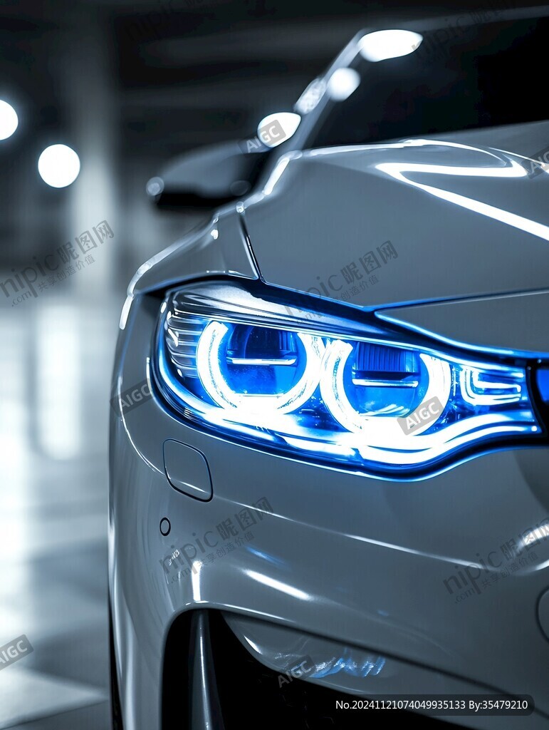 汽車車燈素材