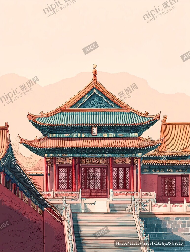 太廟插畫