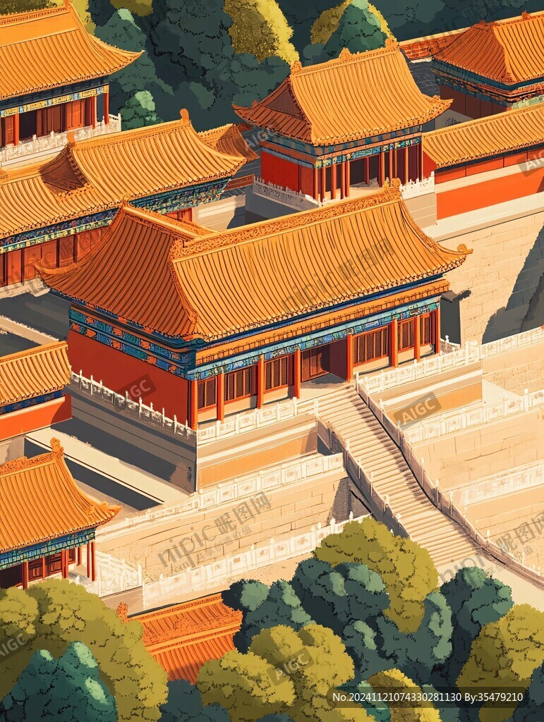 太廟插畫