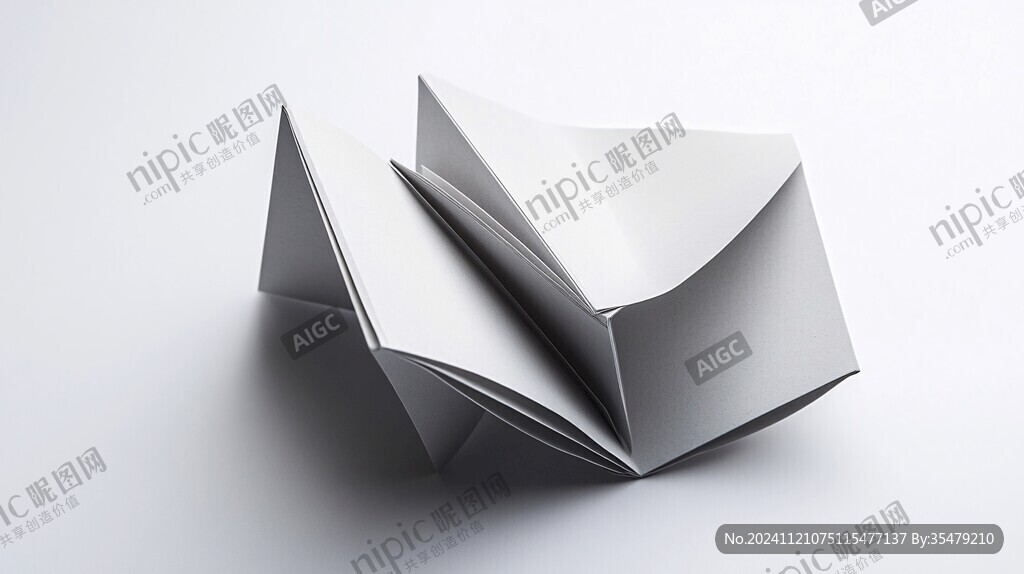 紙張卷頁設計效果