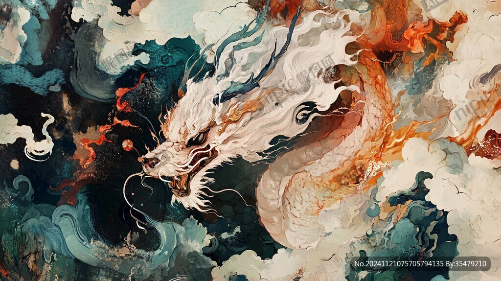 龍包裝插畫