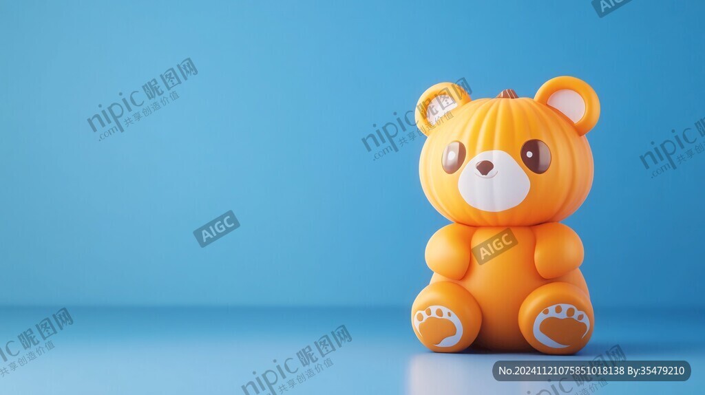 小熊立體效果