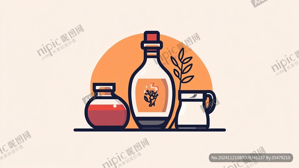 調味品插畫