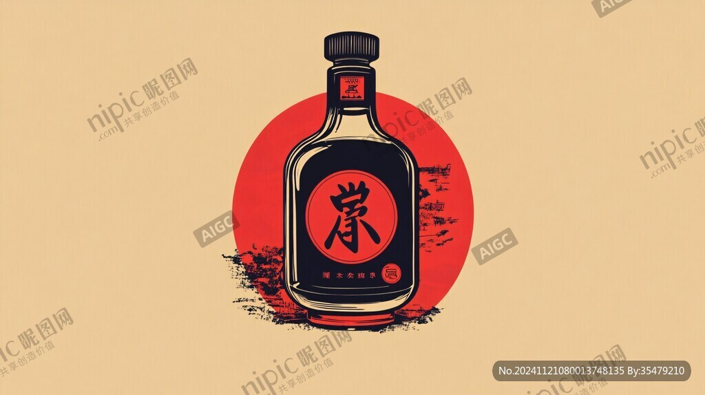 雄黃酒插畫