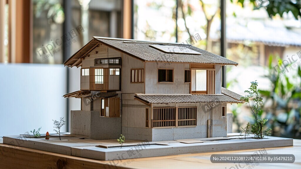 住宅立本模型