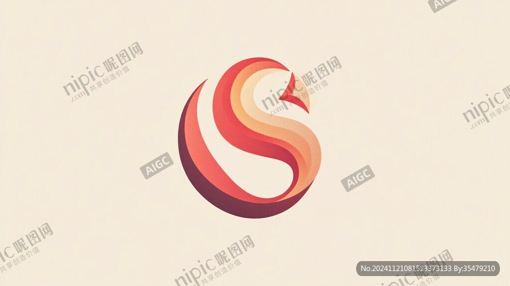 唯美s字母標(biāo)志
