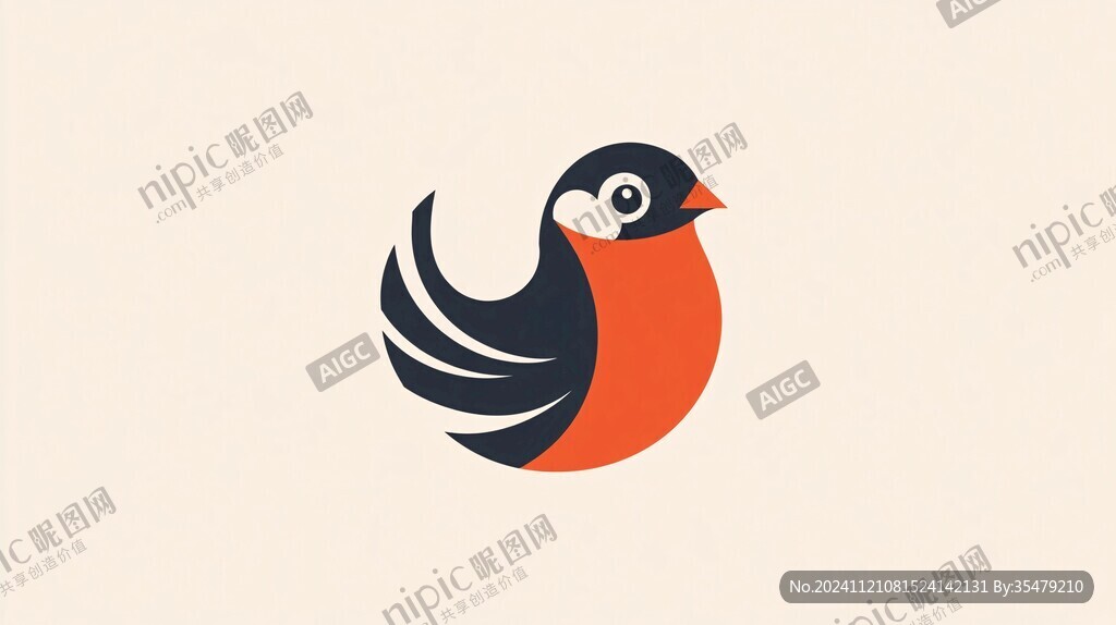 精致的小鳥logo