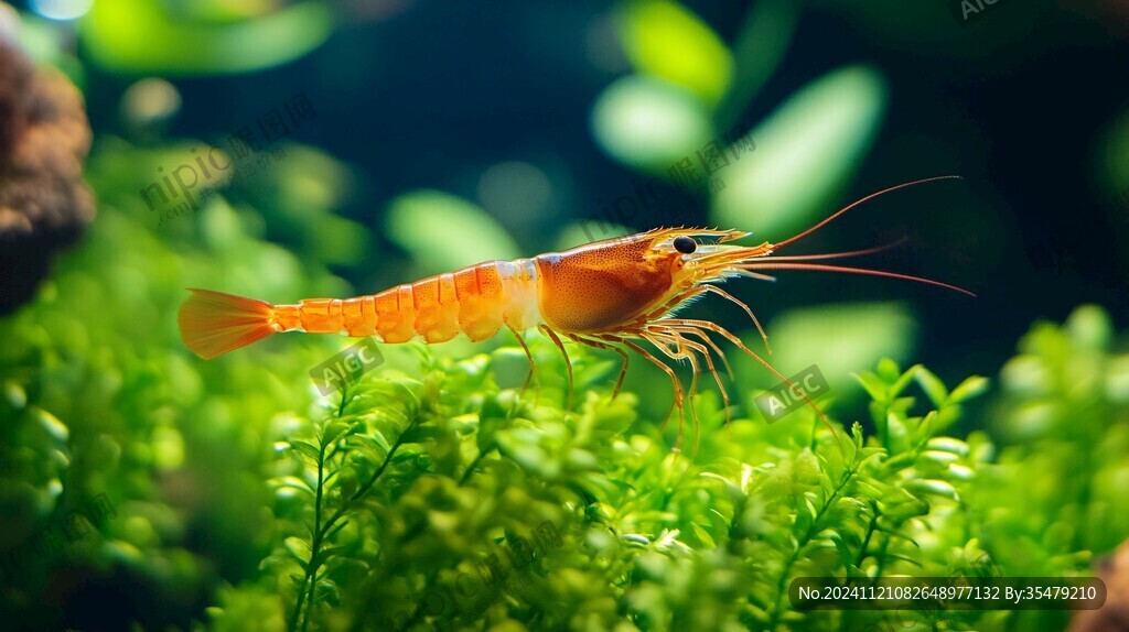 水族箱小蝦