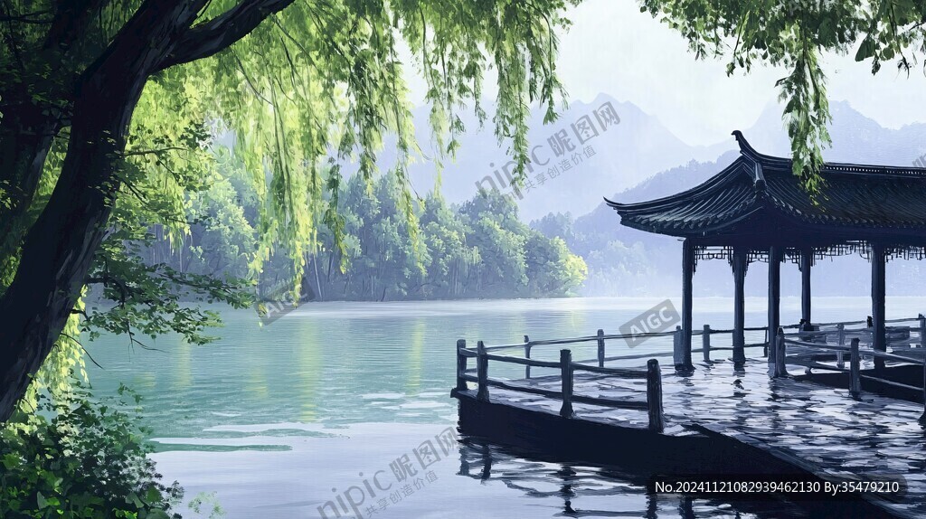 唯美江南風光