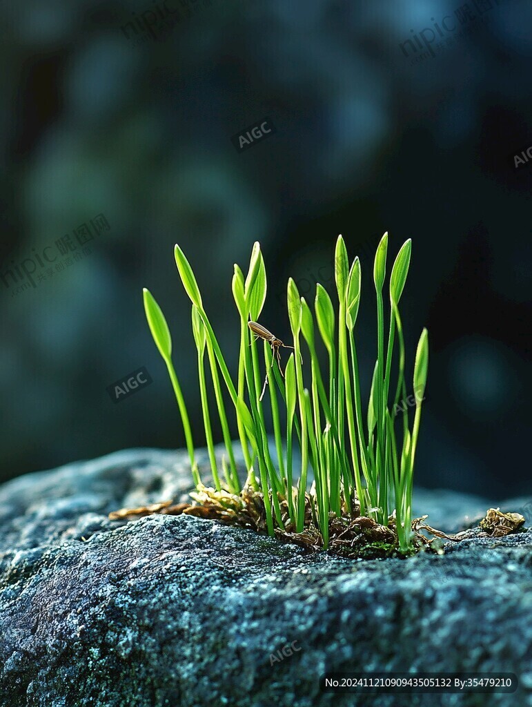 堅韌奮發的小草