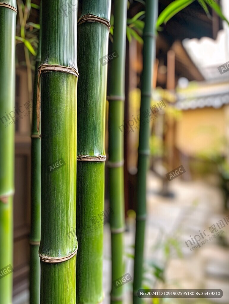 庭院小竹