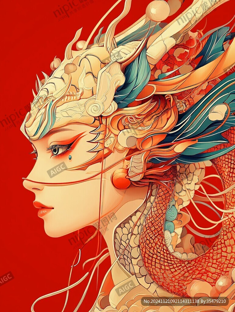 插畫武旦
