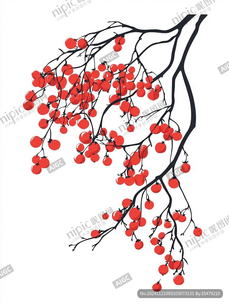 相思豆插畫