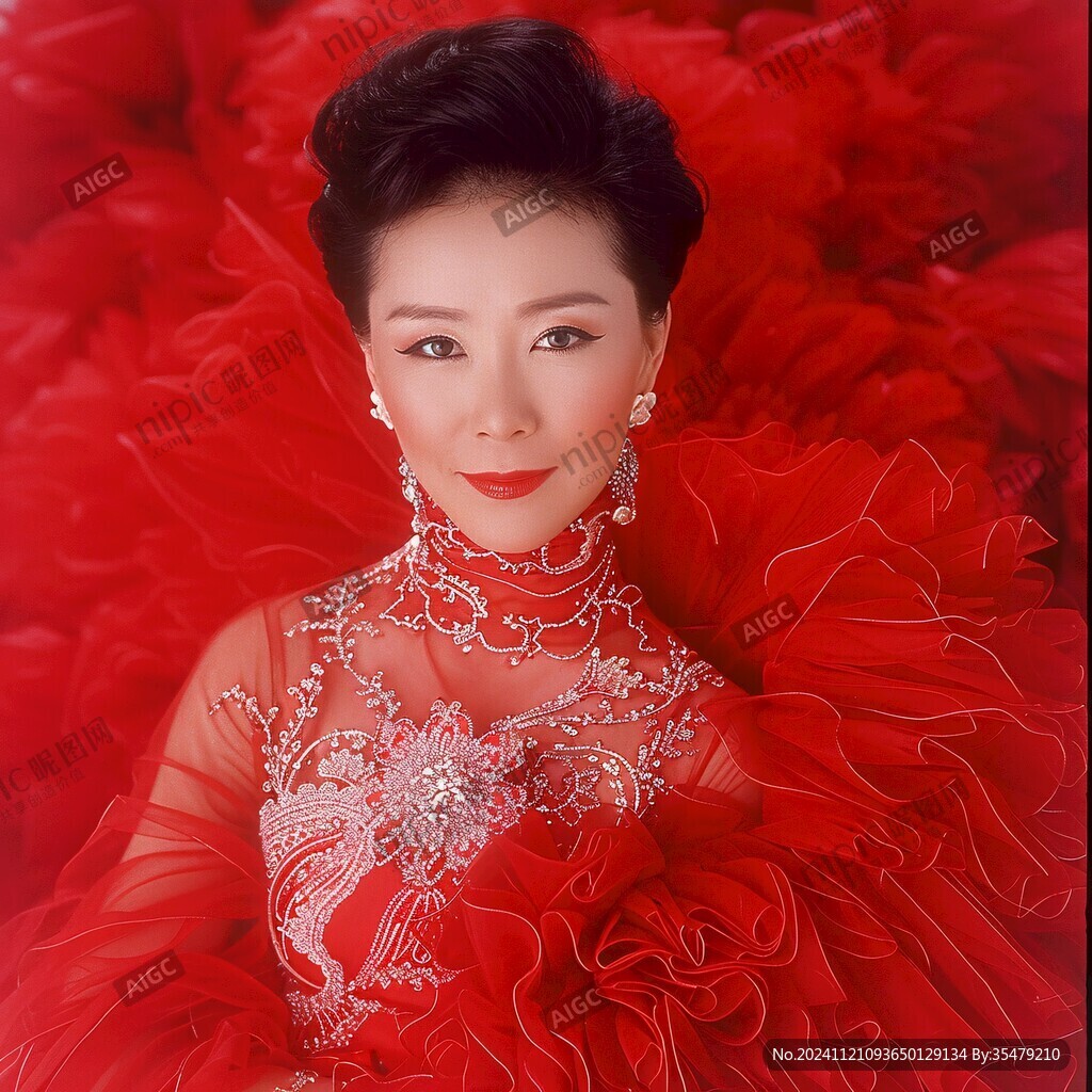 歌女紅牡丹