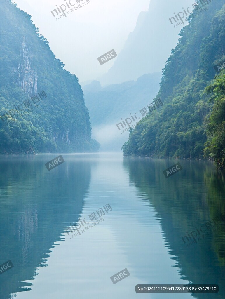 烏江畫廊清晨