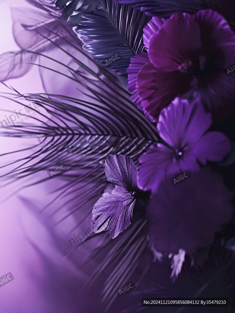 唯美棕櫚葉