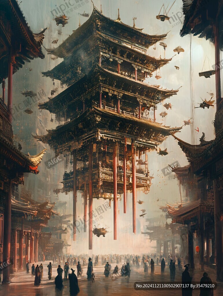 古風(fēng)仙境天上宮闕