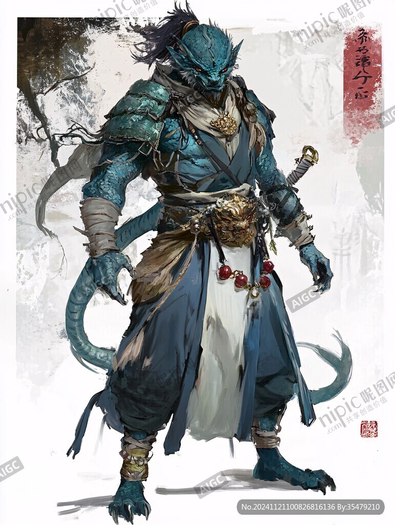 蠱雕插畫
