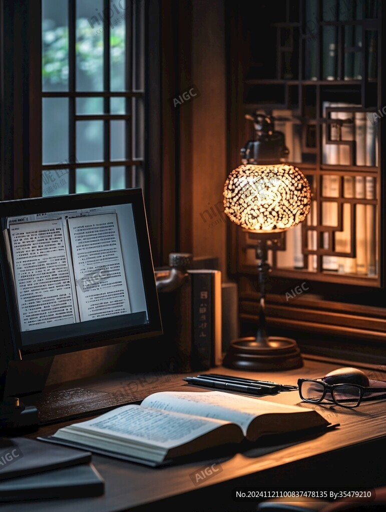 圖書館臺燈