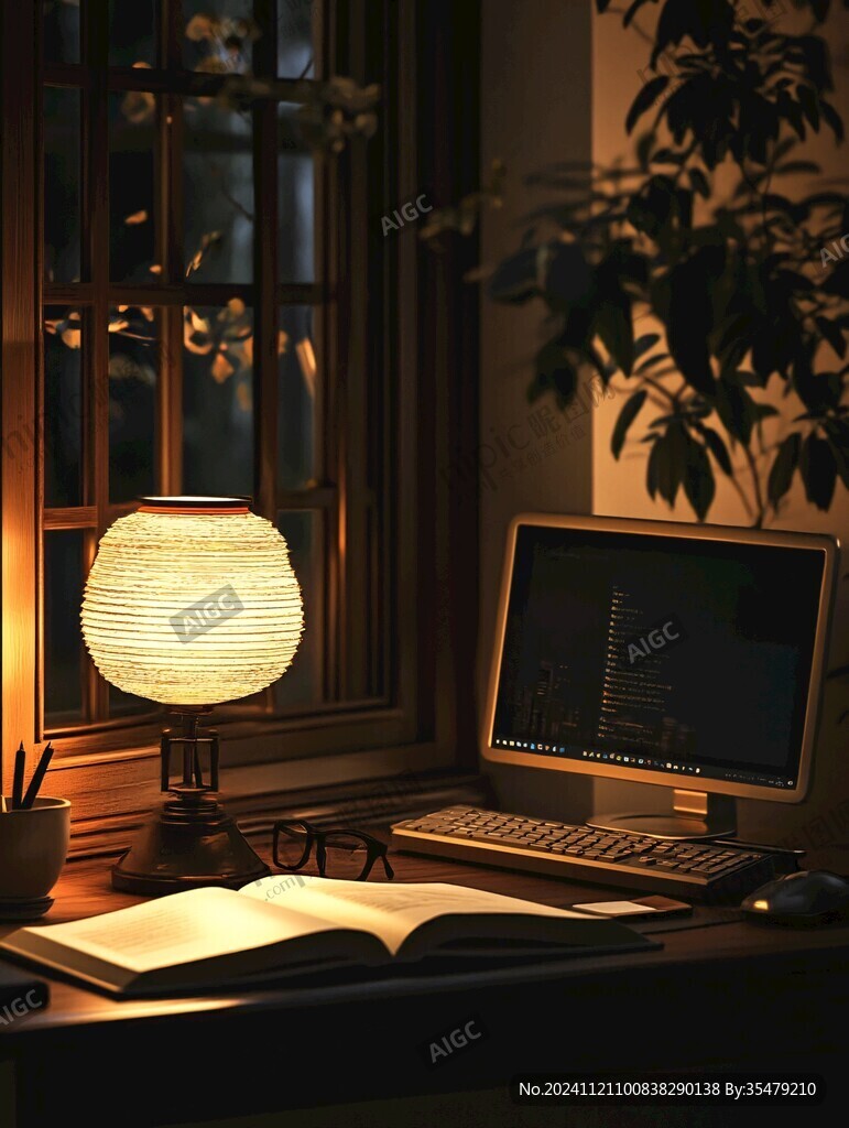 桌面夜燈